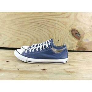 Converse All Stars Mens Sneakers 10 Blue Low Tops Shoes